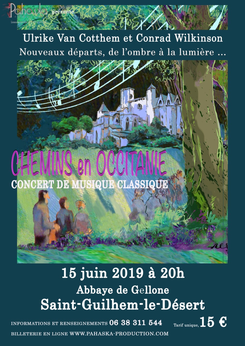 AFFICHE st guilhem