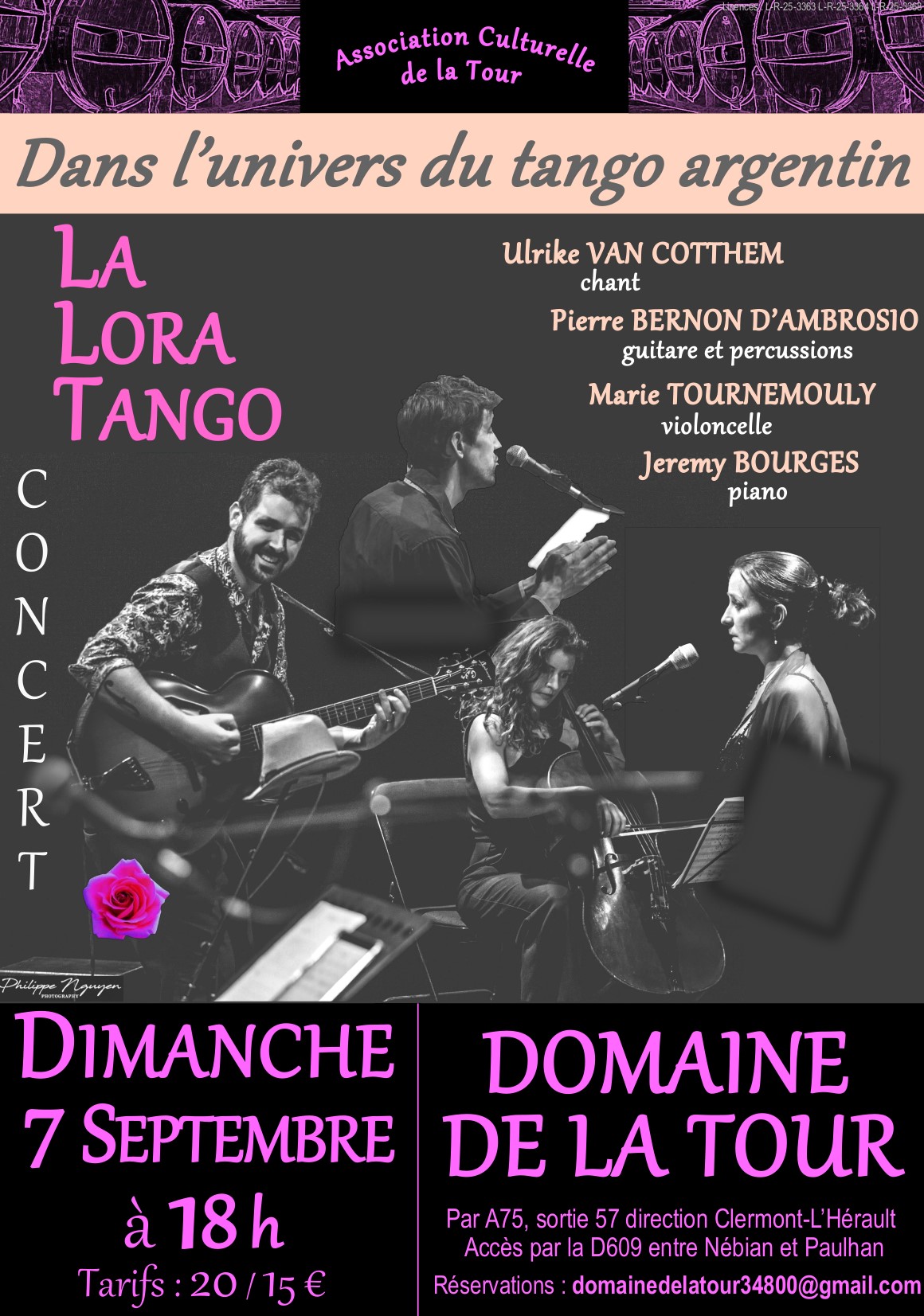 Affiche Tango 7 sept 2025