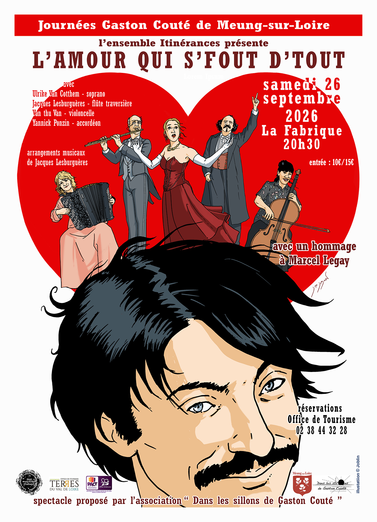 COULEURS AFFICHE l'AMOUR QUI S' FOUT D' TOUT 2
